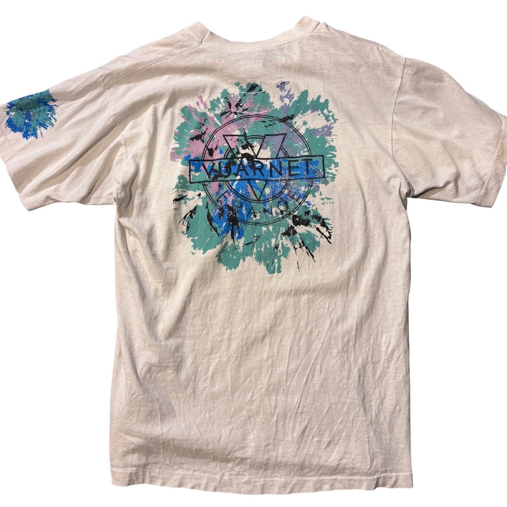 Vintage 90s Vuarnet France T Shirt Large USA Single Stitch Surf Ski